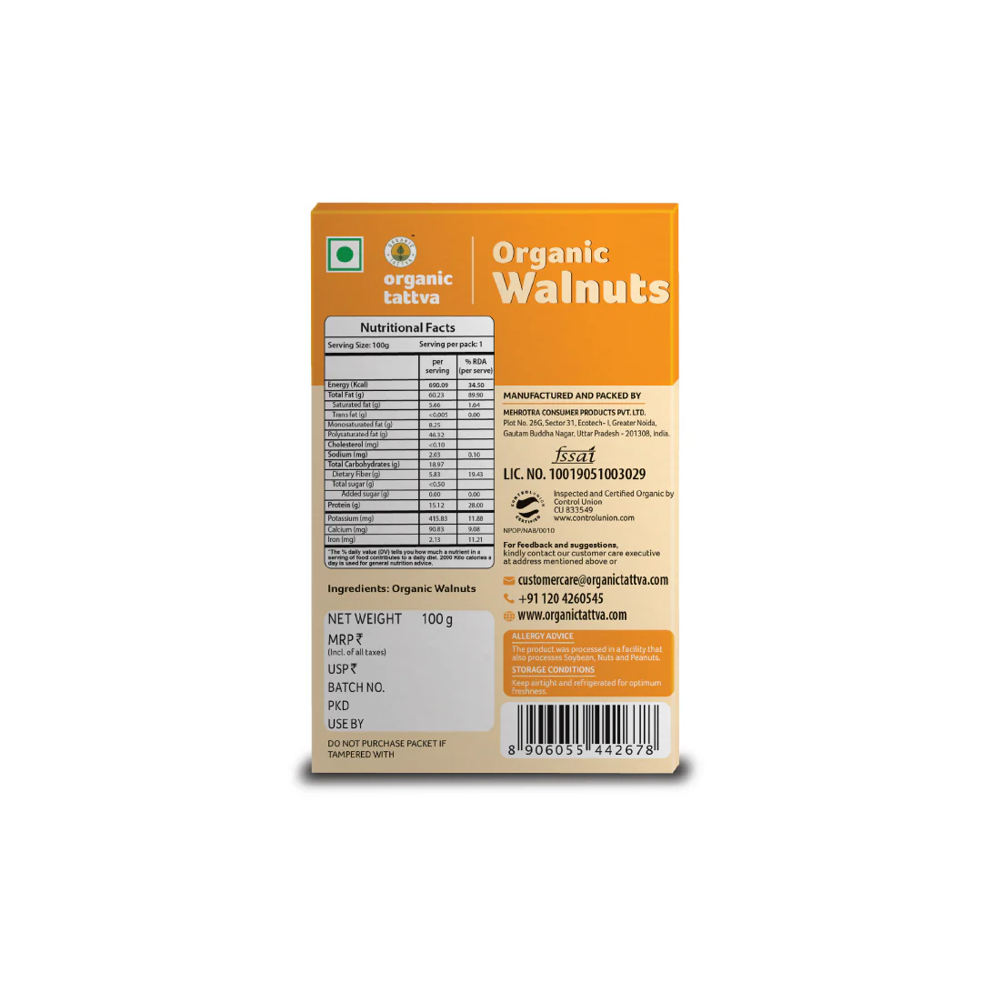 Organic Tattva Kashmiri Walnuts Organic Tattva Kashmiri Walnuts - Image 5