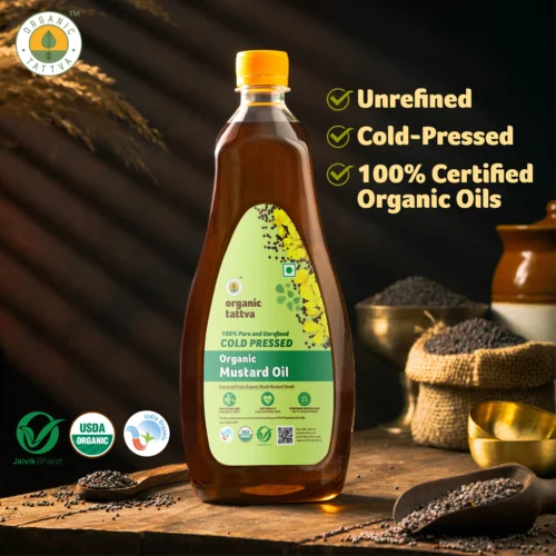 Organic Tattva Mustard Oil 1ltr