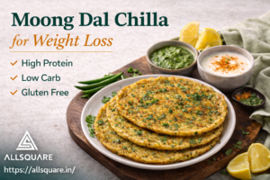 Moong Dal Chilla - Weight Loss & High Protein Vegetarian Breakfast