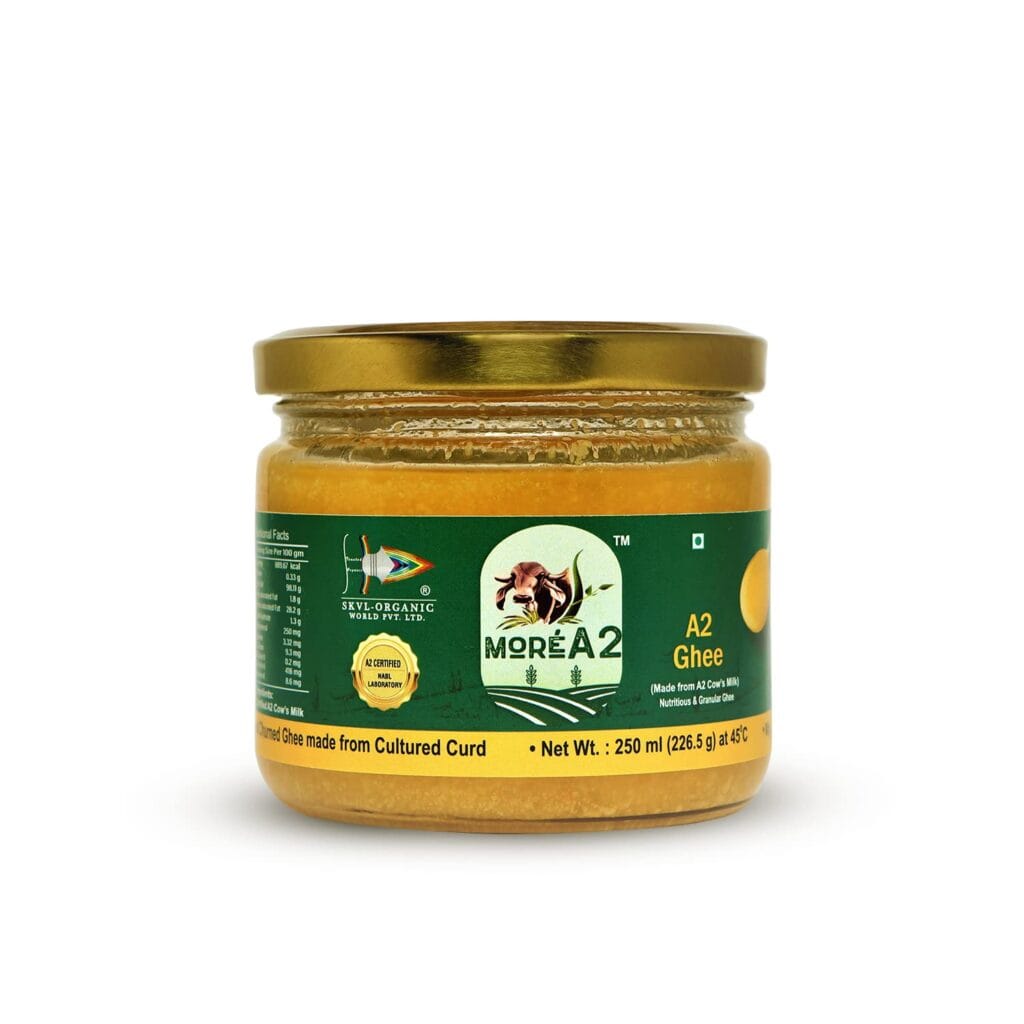 more a2 gir cow ghee 250ml front