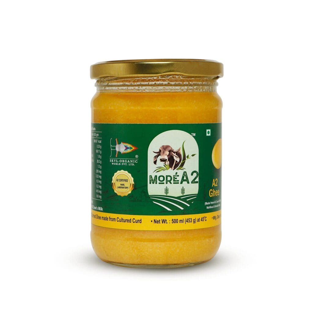 more a2 gir cow ghee 500ml front