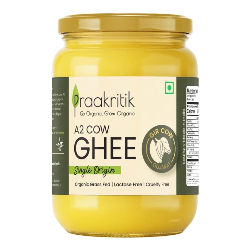prakrtik a2 desi gir cow ghee 1ltr front