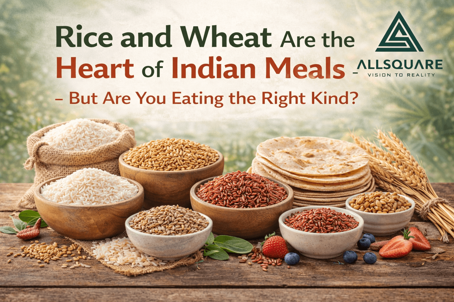 Rice and Wheat