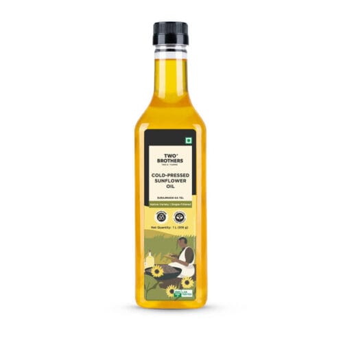 two brothers sunflower oil 1l front