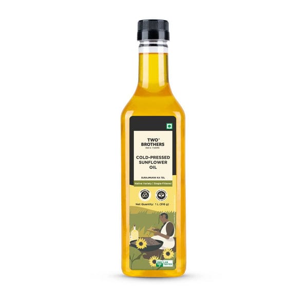 two brothers sunflower oil 1l front